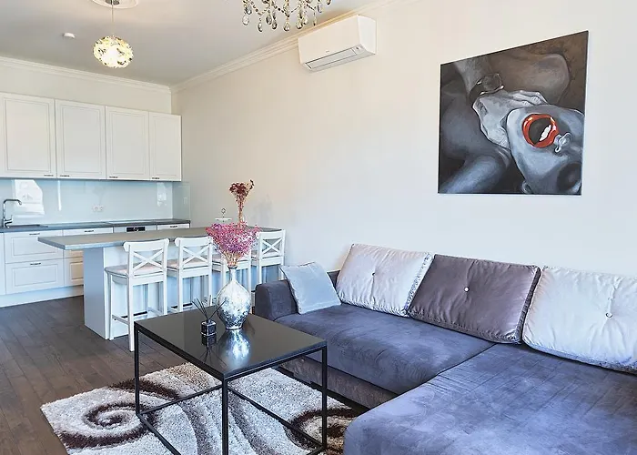 Apartment Stylish Well Equiped - Self Check-in Wilna